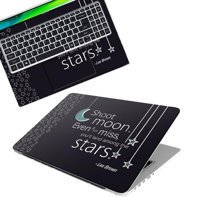 Image of Galaxsia DSGN 1 Full Body Laptop Skin Bubble-Free| Laminated & Removable | HD Quality Sticker for Laptops Upto 15.6 Inches Compatible with Hp /Dell /Acer /Lenovo /Asus etc