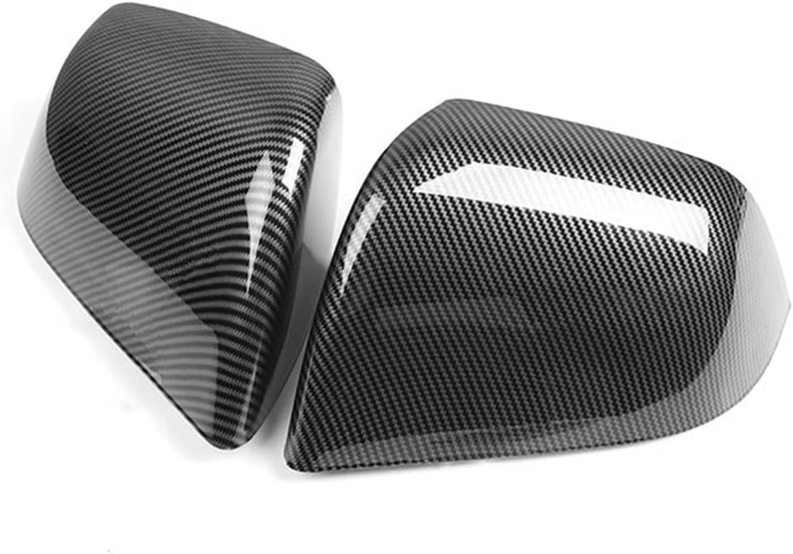 Mirror Cover Caps Car Rear View Mirror Cap Left&Right Replacement For