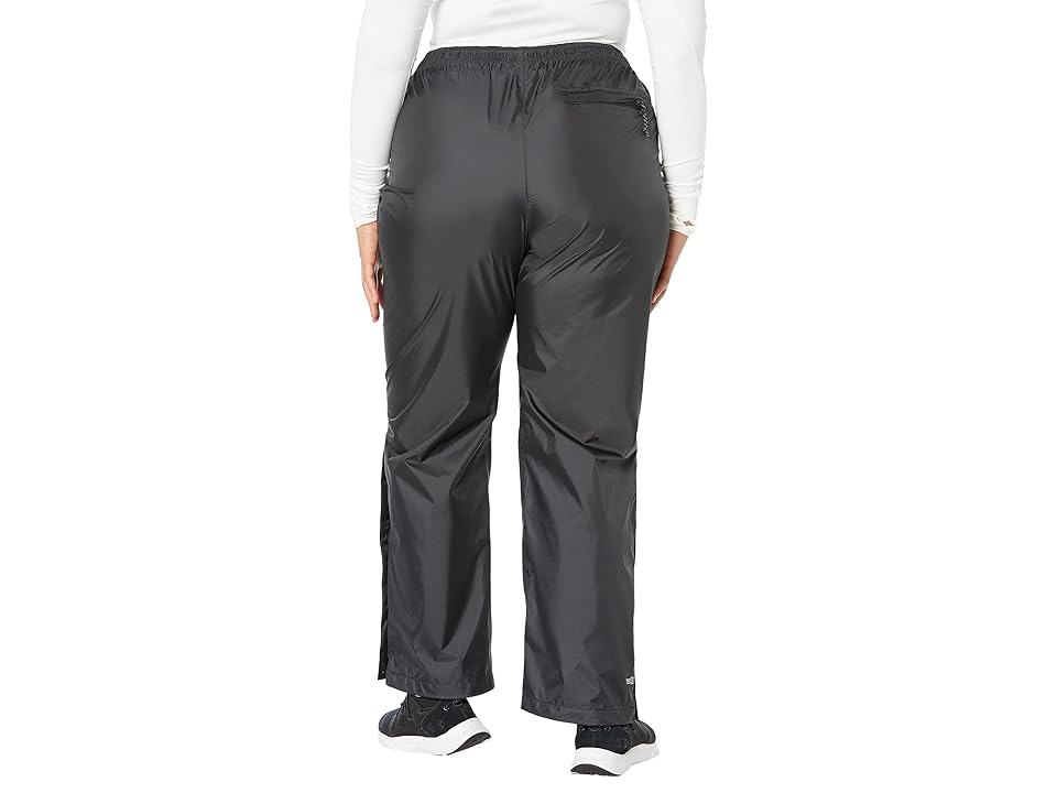 L.L.Bean Plus Size Trail Model Rain Pants (Black) Women's Casual Pants