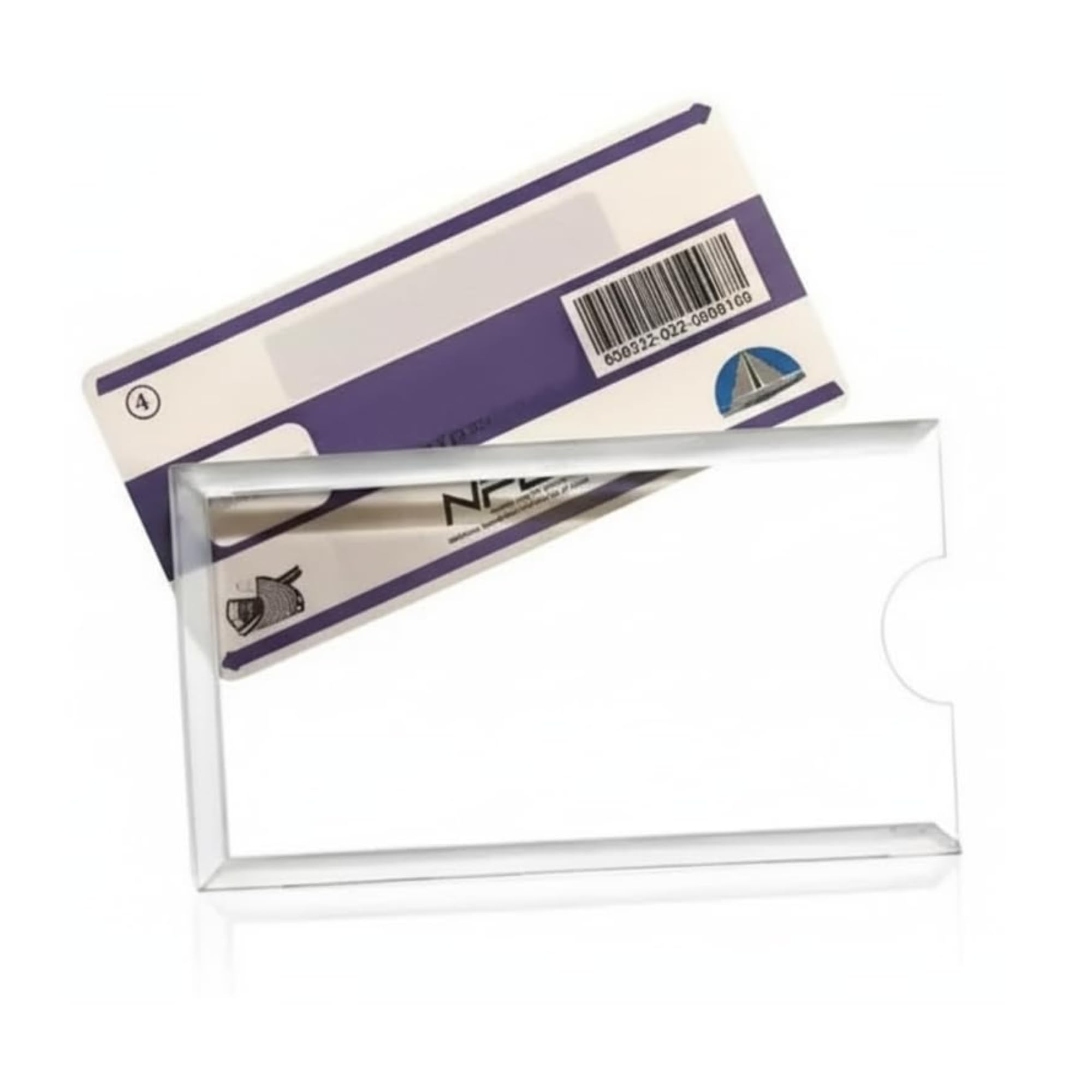 Transparent Toll Card Holder for Car Windshield | Premium RFID Card Case with Strong Adhesive | Waterproof Dustproof Vehicle Card Protector | Universal Acrylic Tag Holder for Cars-picture-42
