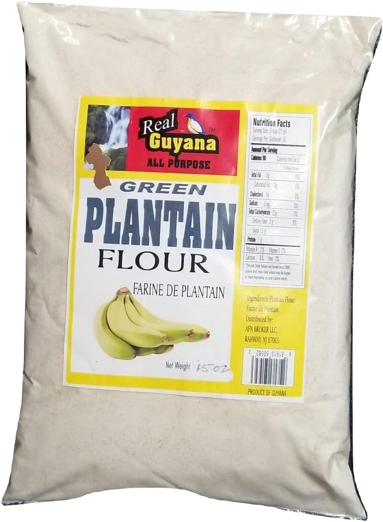 All Purpose Green Plantain flour - 15 oz