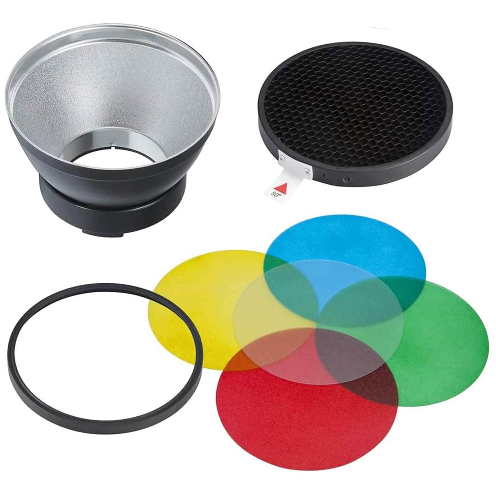 Amazon.com : Godox AD-R14 Reflector Diffuser with Honeycomb and 5