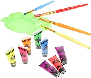 FRCOLOR 1 Conjunto De Pintura Corporal Para Baile De Formatura Sinal Neon Tinta Facial À Base De Água Festa Pigmento Corporal Mistura Rosto Corpo Tinta Facial Neon Kit De Pintura Corporal