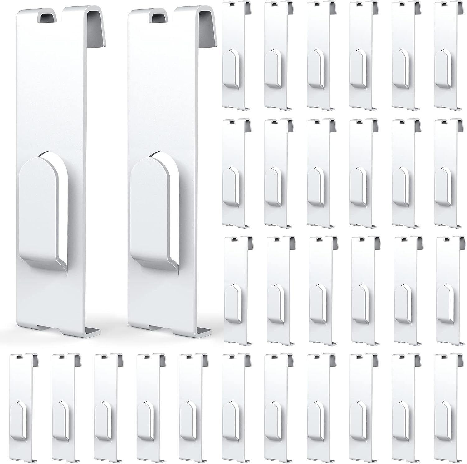 Tcevily 15 Pcs Gridwall Utility Notch Hook Gridwall Picture
