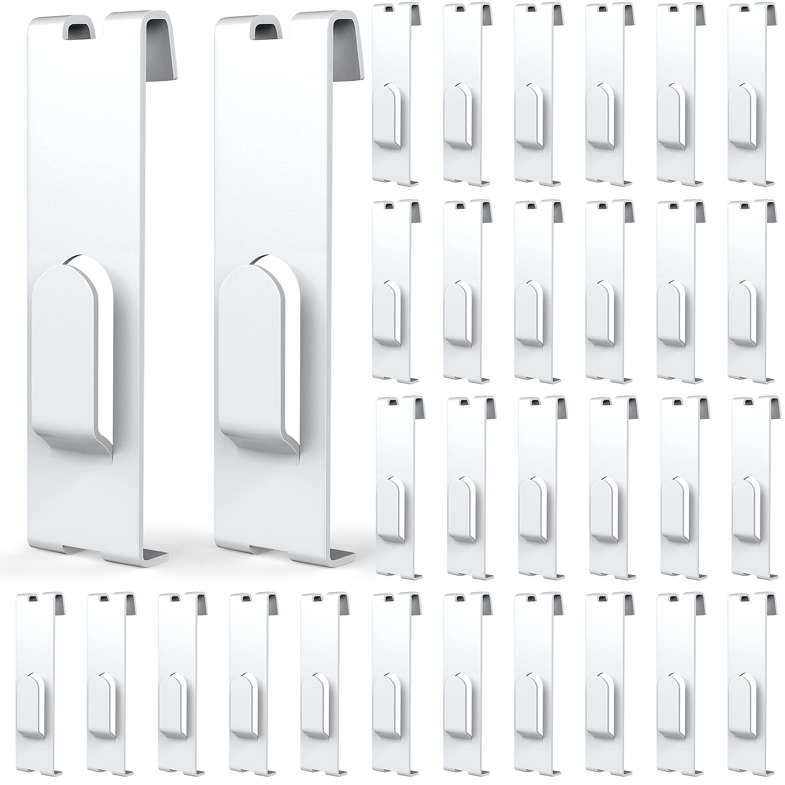 Tcevily 15 Pcs Gridwall Utility Notch Hook Gridwall Picture