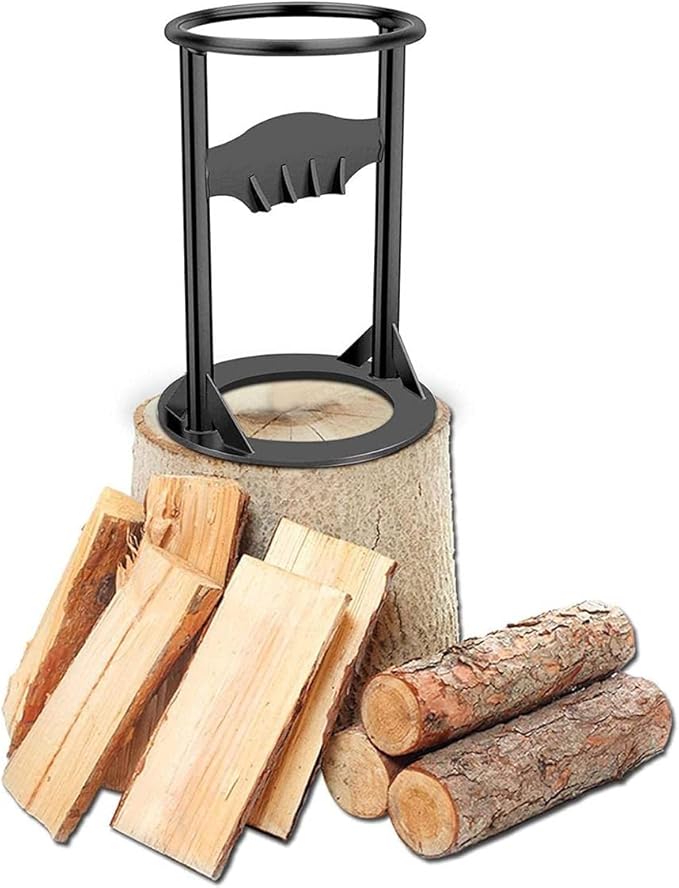 Fire Tong Log GrabberFirewood Light Splitters, Wood Splitters, Manual