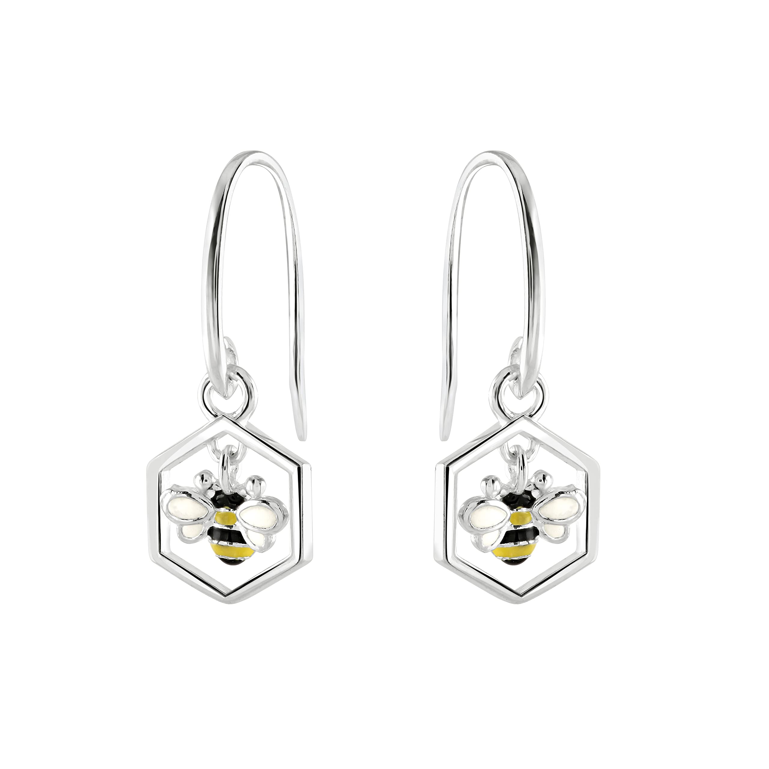 Kingsley Ryan bee stud earrings in sterling silver