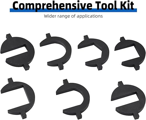 Miniatura 3 de Kit de herramientas de extracción e instalación de barra de acoplamiento interior, 8 piezas con adaptadores Crowfoot para la mayoría de automóviles,
