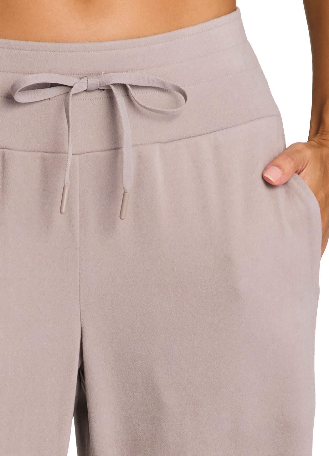 RBX Women's Sweatpants with Pockets, Soft Plush Full Length Wide Leg Lounge Pants Relaxed Fit Yoga Pants with Wide Waistband - Image 5