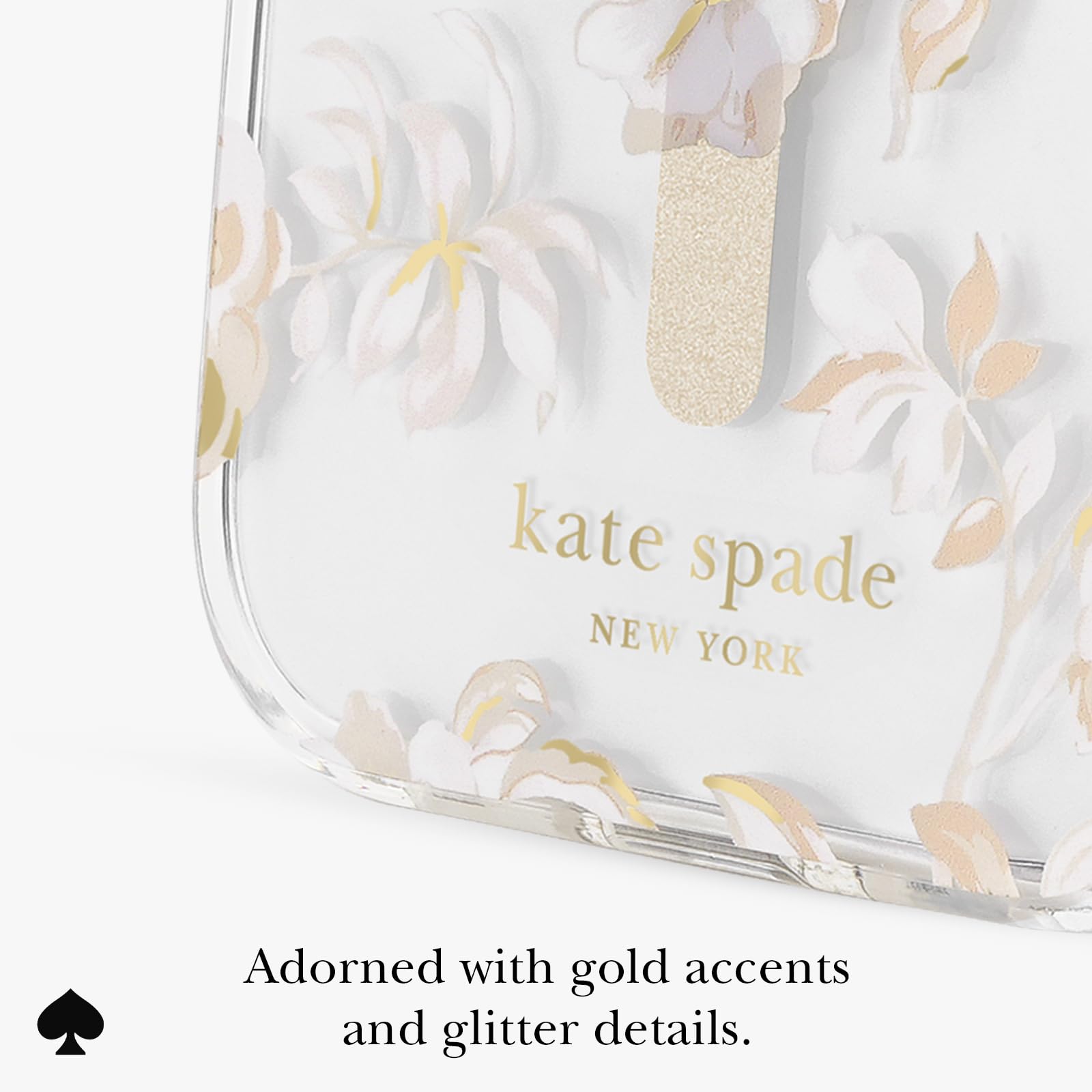 Kate Spade New York Etui na iPhone'a 17 Pro - kompatybilne z MagSafe - designerskie etui na telefon - jesienna toaletka