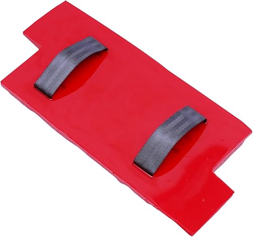 Miniatura 1 de KONKENIE Sellos de hormigón de poliuretano grande Esteras de textura de piedra Herramienta de estampado Impresión de cemento rojo (15.7 * 7.9 in)