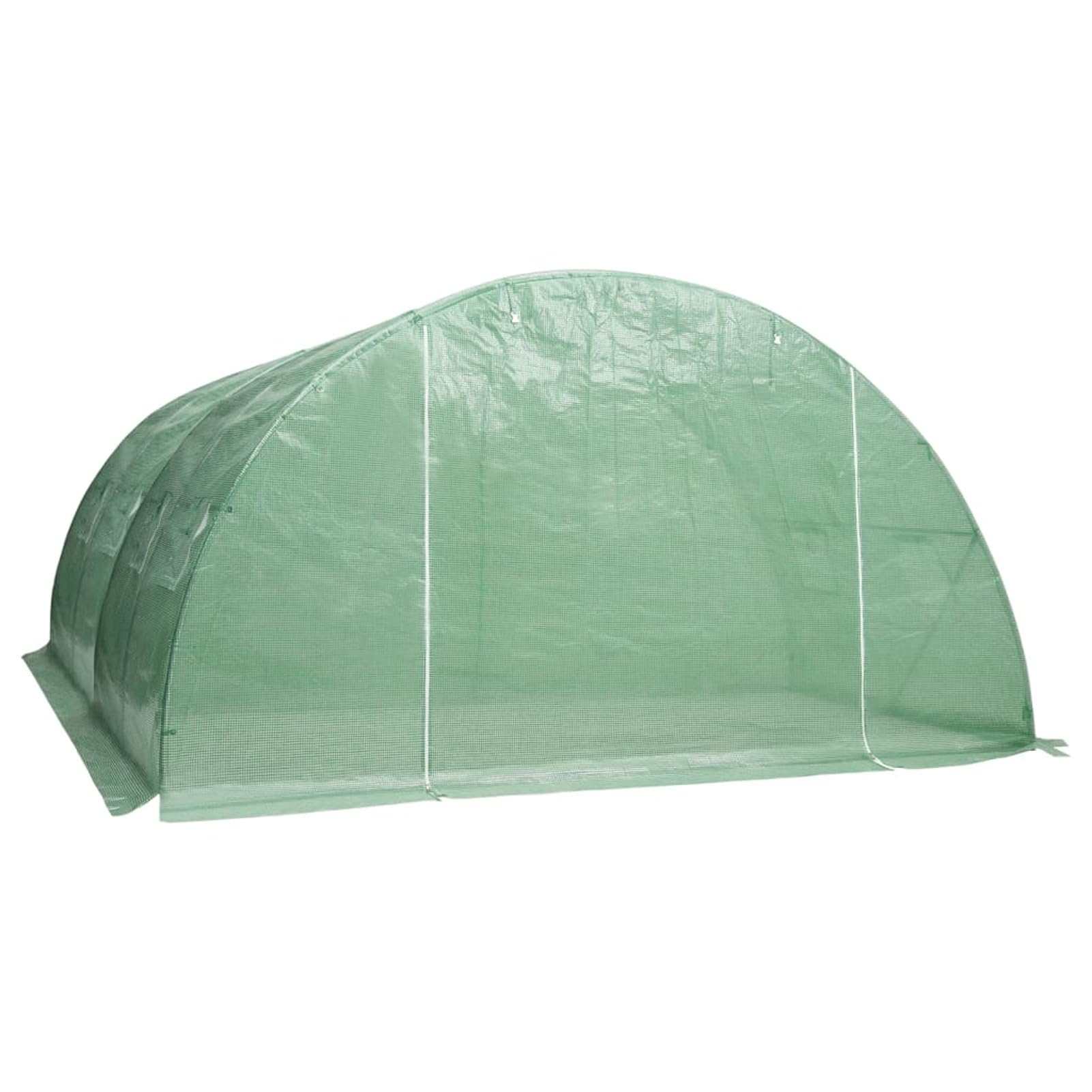 Gecheer Serra Verde,Serre,Serra da Giardino per Piante,Serra per Orto,Piante, Verdura,Serra da Balcone,Serra da Giardino a Tunnel,Serre Tunnel in PE,Serra a Casetta,16 m² 4x4x2 m