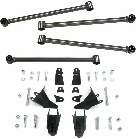 Fits Triangulated Rear Suspension 4 Kit 90937,JLM90937 ensures Quality and Performance Adjustable Yes