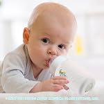 4 Paquet de manches en silicone pour les biberons en verre de Dr Brown, porte-bétail anti rupture, compatibles avec les bourdons en plastique naturel de Dr. Brown 4 oz, BPA Gratuit (blanc+bleu+vert+jaune)