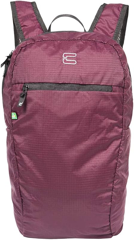 Mochila dobrável Trip 14L CURTLO - Cor berinjela em oferta na Shopee