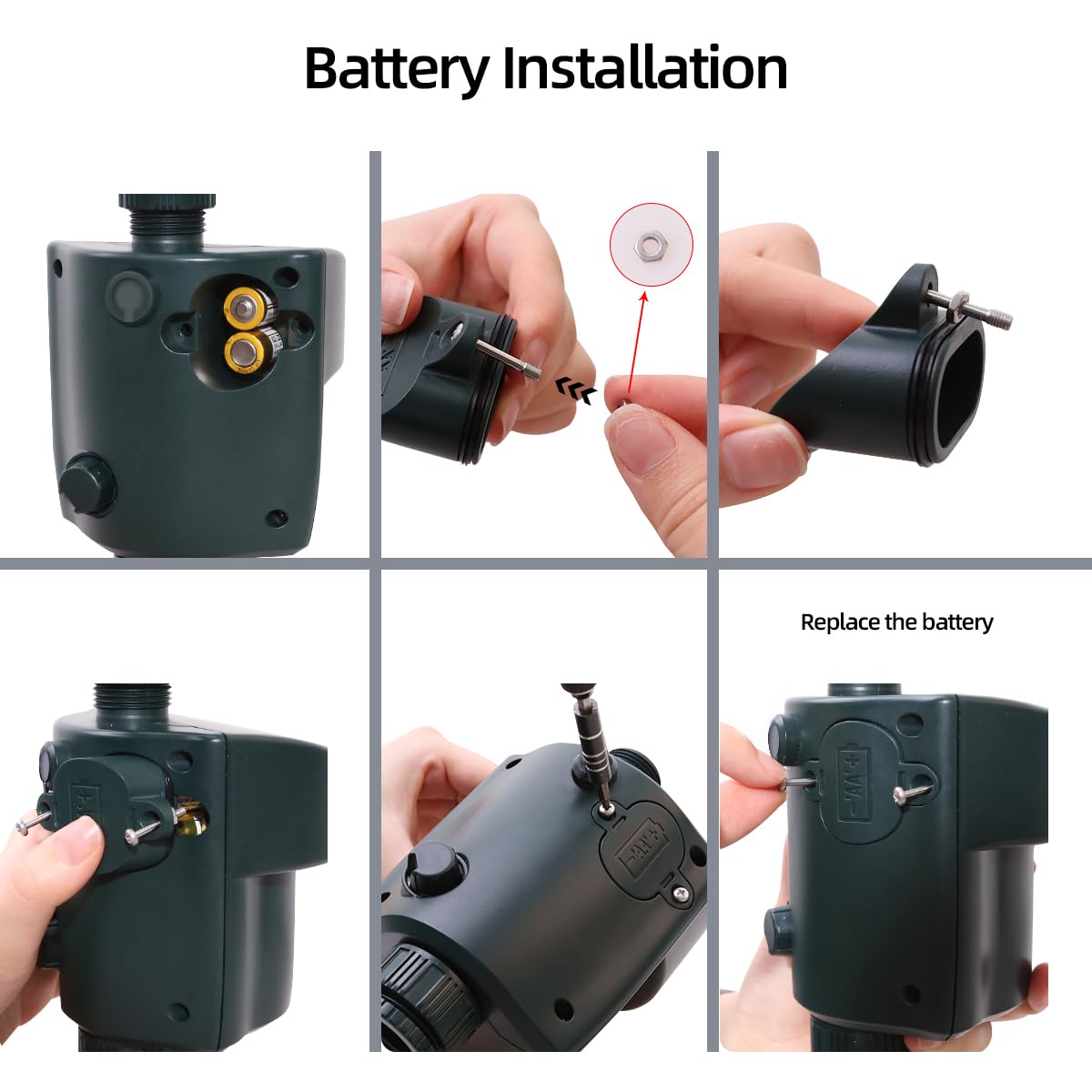 Aspersor activado por movimiento para disuadir a animales, gatos, pájaros, perros, repelente al aire libre, con sensor de movimiento para jardín