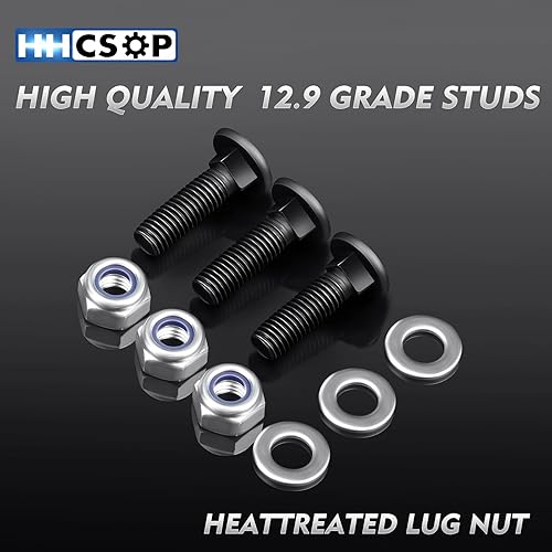 Miniatura 6 de HHCSOP Kit de elevación de nivelación delantera de 2.5 pulgadas compatible con Dodge Ram 1500 4WD 1994-2001, Ram 2500 4WD 1994-2013, Ram 3500 4WD