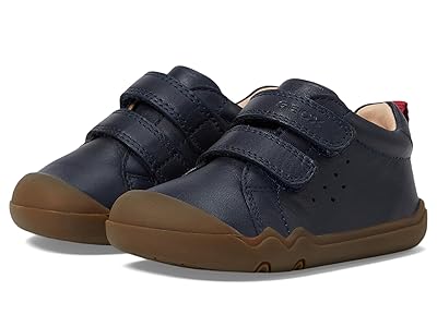 Geox Kids Steppieup Boy (Toddler) Boys Shoes Navy : 23 (US 7 Toddler) M, Leather