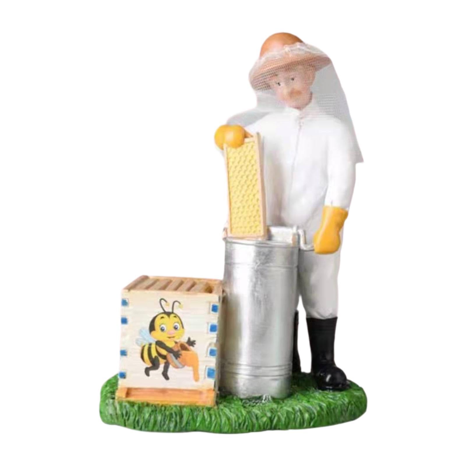 Statuette d'apiculture cadeau idéal pour passionné de nature et apiculteur