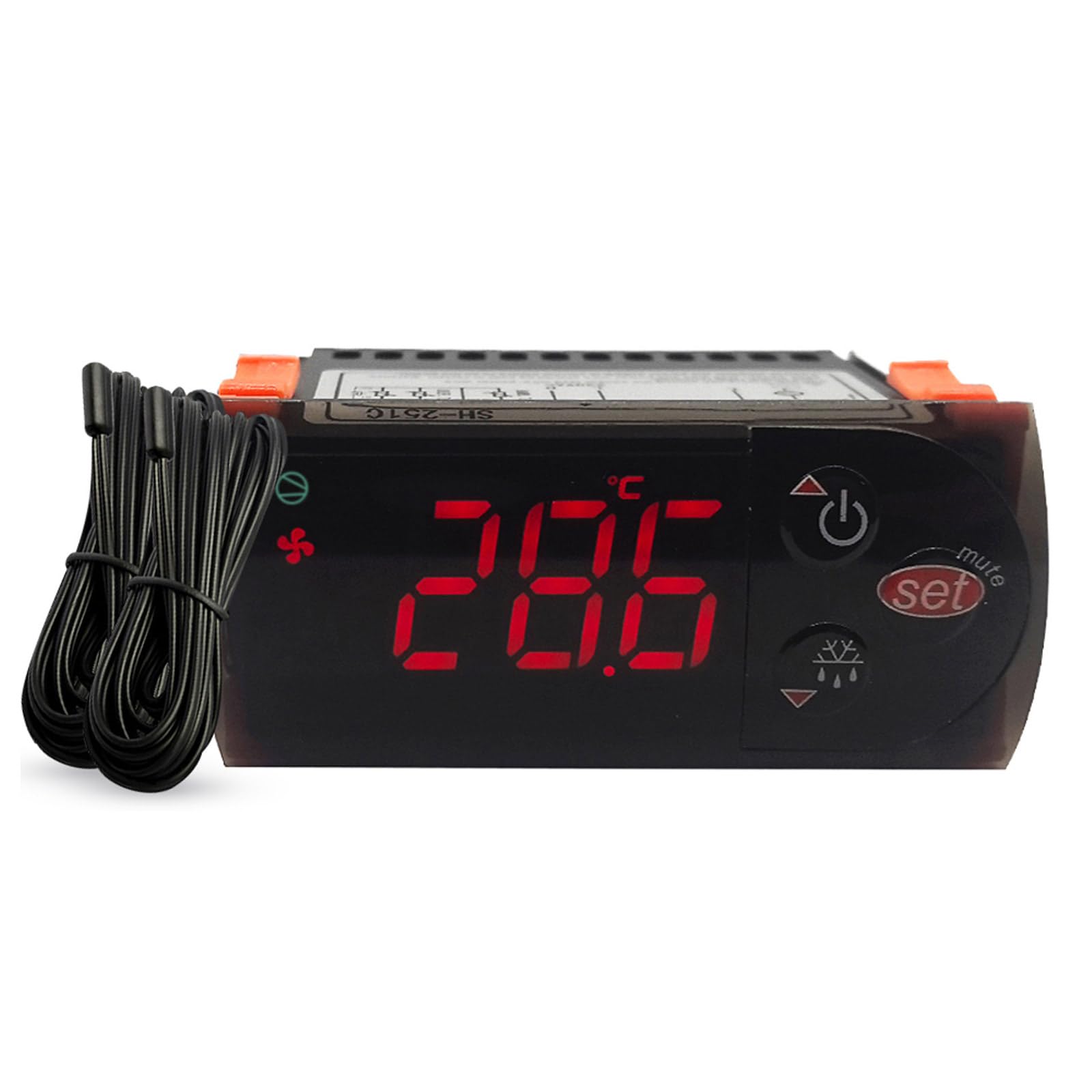Sensors Thermostat for Climate Control Environment Adjustable Temperature Ranges Overcurrent Protections Commercial Freezers Thermostat