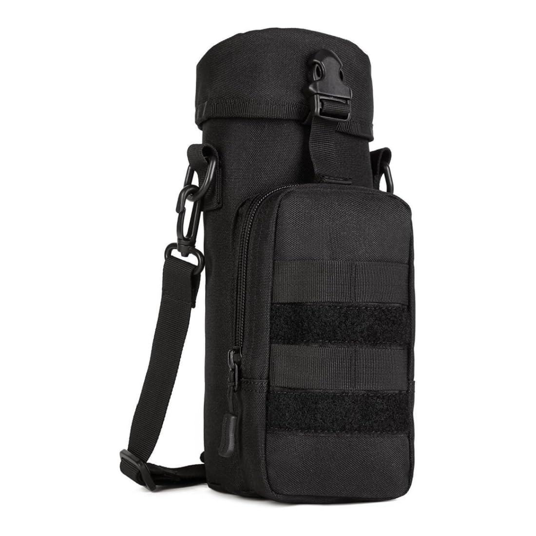 Huntvp Borsa per Borraccia Molle Militare Tattico Borsa Tracolla Porta Bottiglia Custodia Borraccia per Sport Outdoor Ciclismo Trekking Campeggio Escursionismo