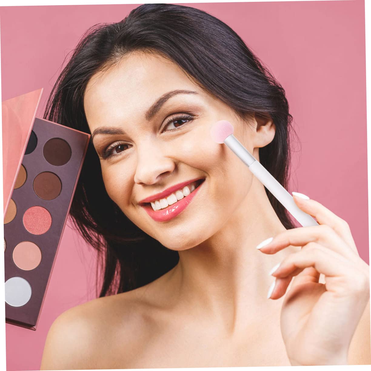 MAGICLULU Set Di 5 Pennelli Per Il Trucco Morbidi E Soffici Mini Puff Per Asciutto E Bagnato Essenziali Per La Bellezza 5 Pezzi*5
