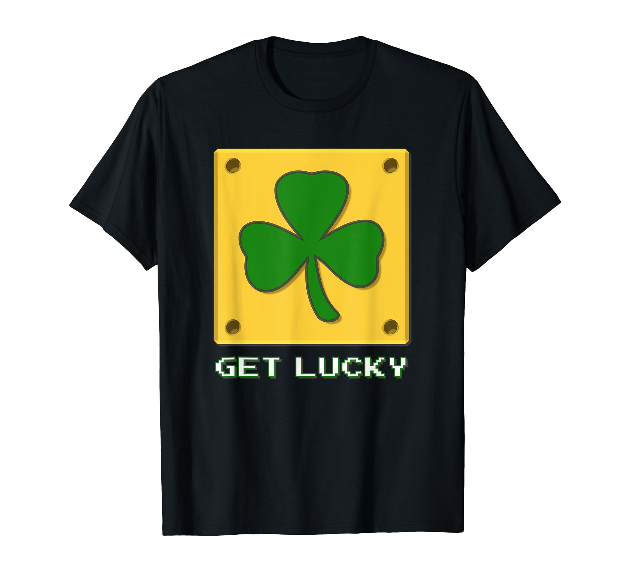 St. Patrick's Day Shirt for Gamers - Get Lucky Shamrock