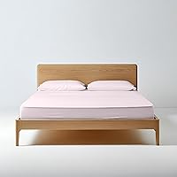 Vista 1 de Sábana bajera ajustable tamaño individual XL de 18 pulgadas, con bolsillo extra profundo, de algodón egipcio, elástica alrededor de 800 hilos