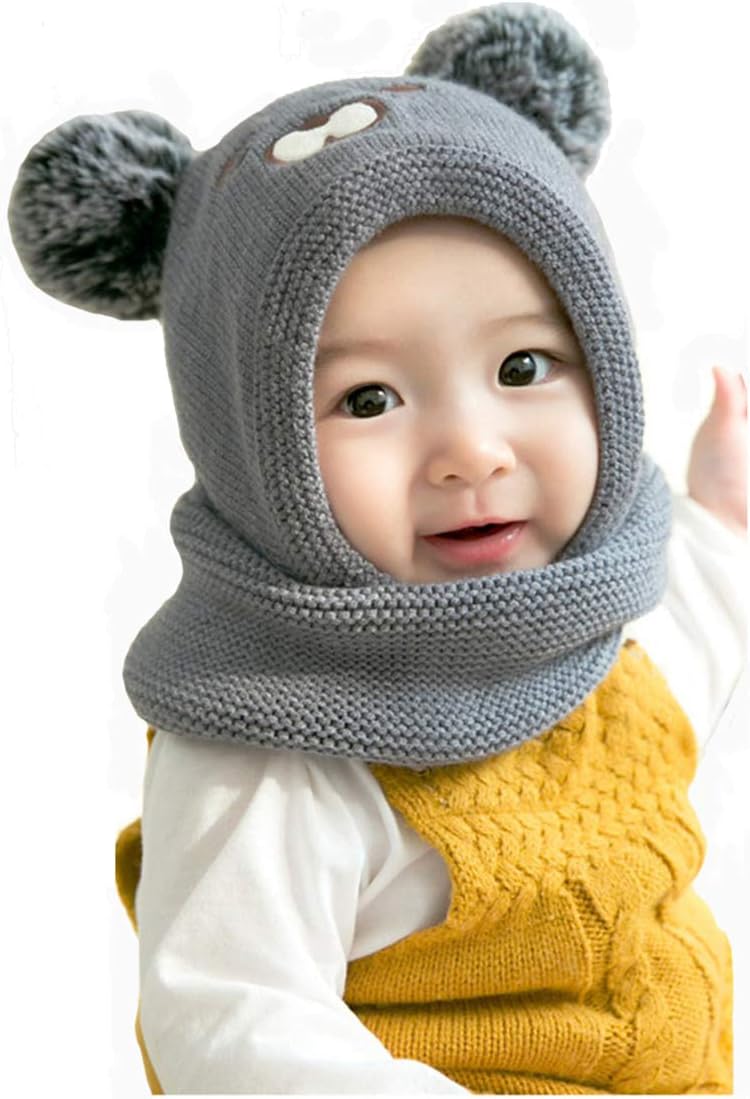 Baby Kids Warm Winter Hats Baby Girls Winter Hat Cute Thick Earflap Hood Hat Scarves with Ears 3M-5T Baby Kids Warm Winter Hats Baby Girls Winter Hat Cute Thick Earflap Hood Hat Scarves with Ears 3M-5T