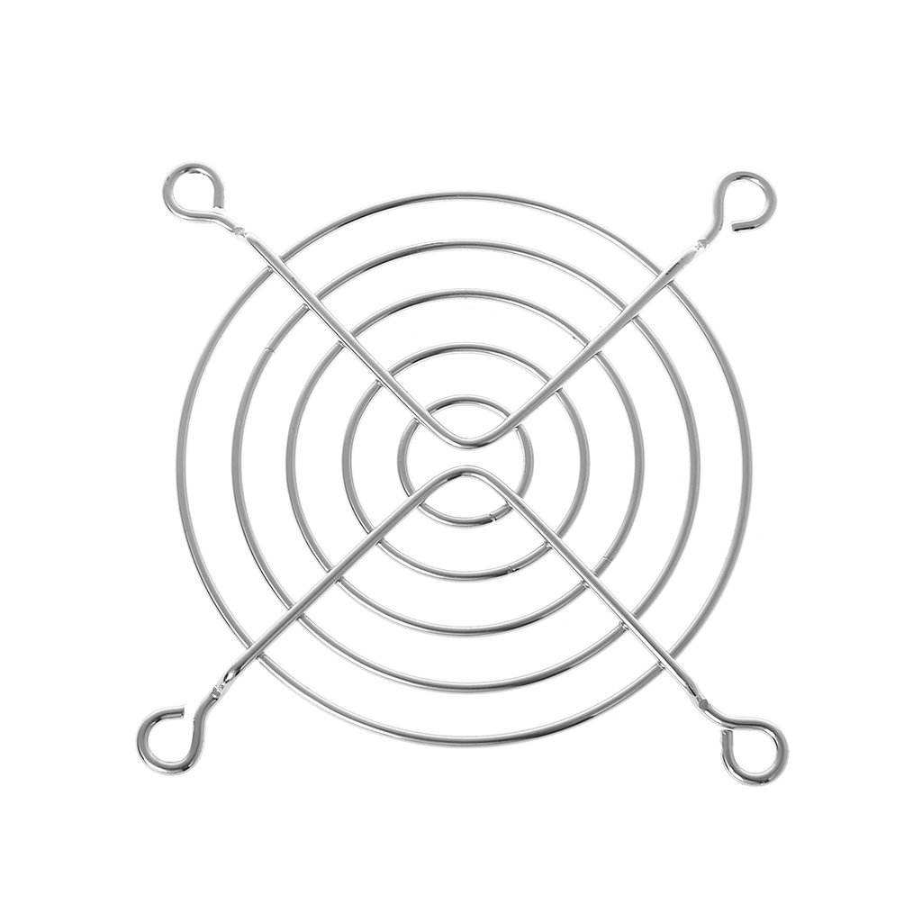 Simdoc 1 PC Fan Protection Net Grille 7cm Mesh Safety Grid Metal Fan Guard For Computer Case Fans