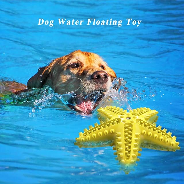 Foto 7 de 8 de IDOLPET Juguetes masticables para perros, juguetes chirriantes para perros, juguetes flotantes de agua