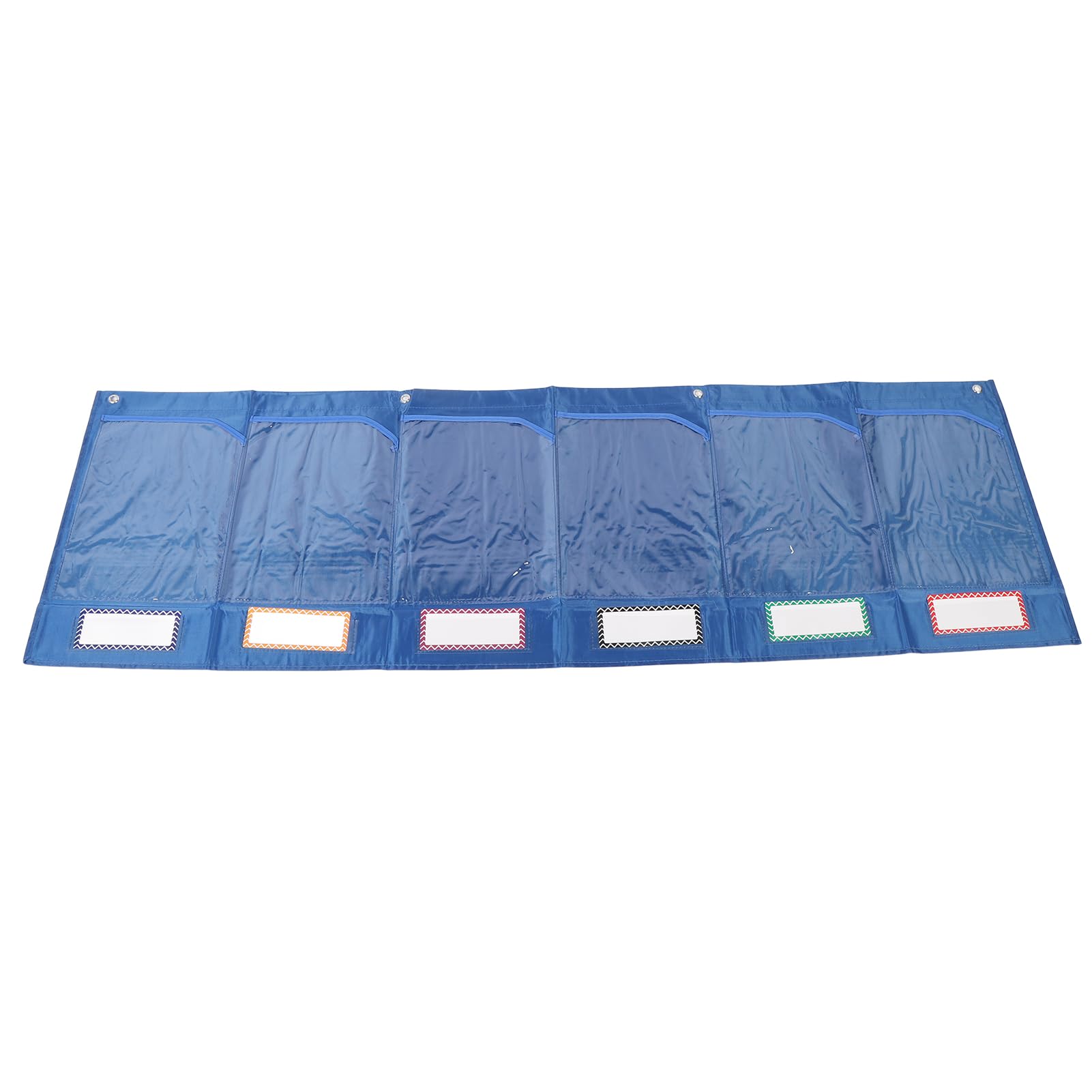 Klassenzimmer 6-Pocket Storage Pocket Chart - Wand für Zeichnung Unterricht Demonstrationen Hausaufgaben & Bildungsbedarf Ideal für Lehrer und Studenten