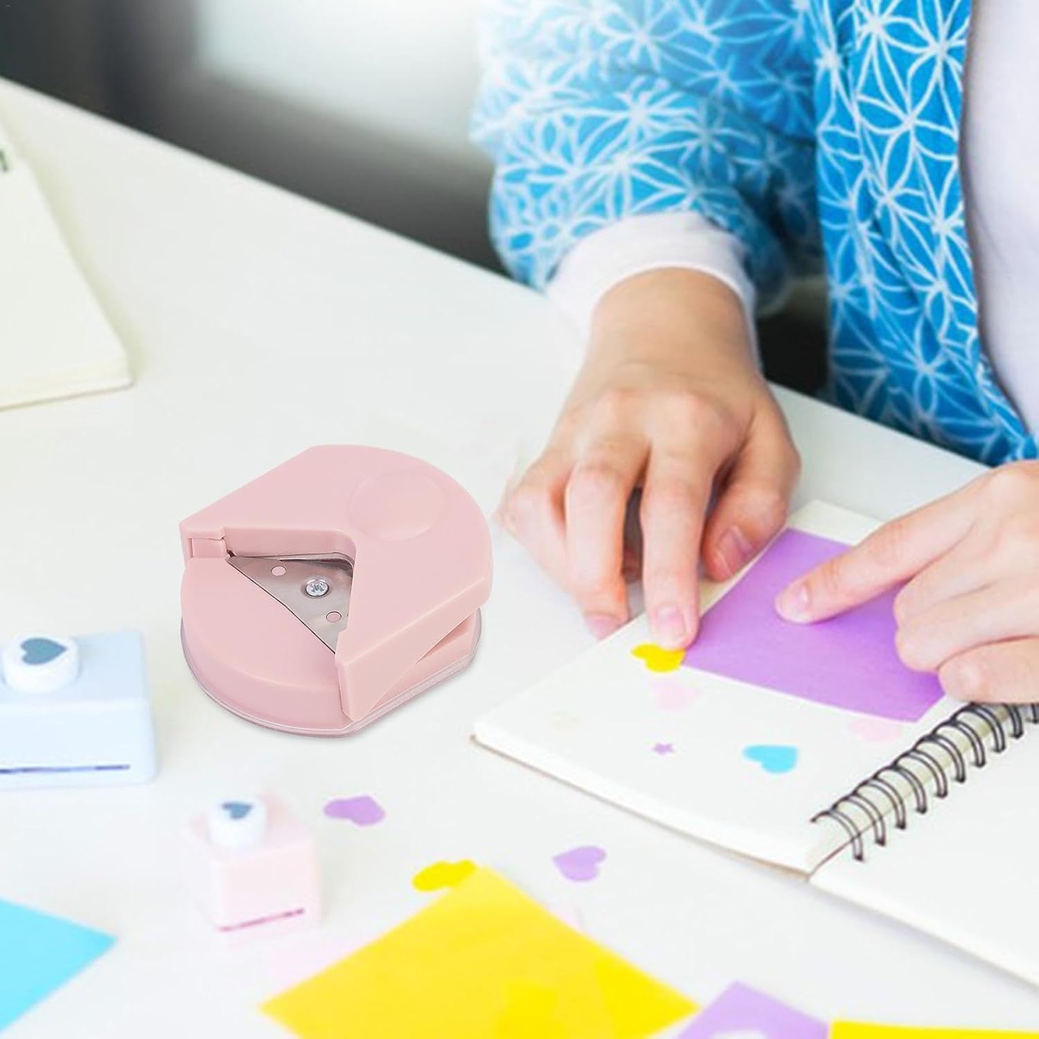 Paper Corner Rounder - Corner Rounder Punch | Round Corner Punch | Corner Cutter Punch Tool | Corner Paper Punch | Corner Cutter for Paper Craft | Corner Puncher Cutter for Office & School