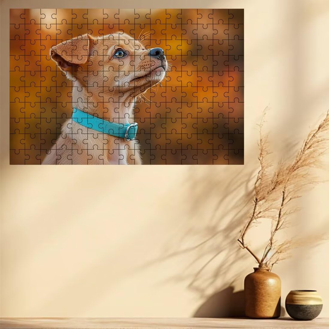 Puzzle 2000 elementów psa, puzzle zwierzęta dla dorosłych, klasyczne puzzle gry edukacyjne do aktywności rodzinnej, najwyższej jakości drewniane puzzle z pudełkiem na prezent dla mężczyzn i kobiet
