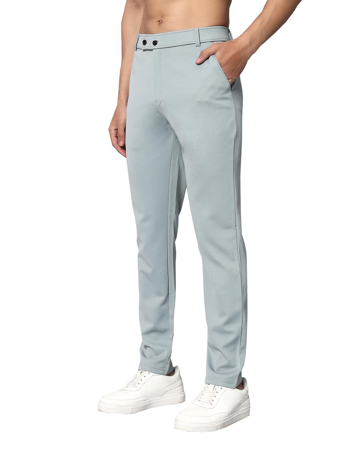 vogaan Luxury Stretchable Casual Pants for Men | Stylish Slim Fit Men's Wear Trousers for Office | Mens Fashion | Modern Mens Trouser-picture-27