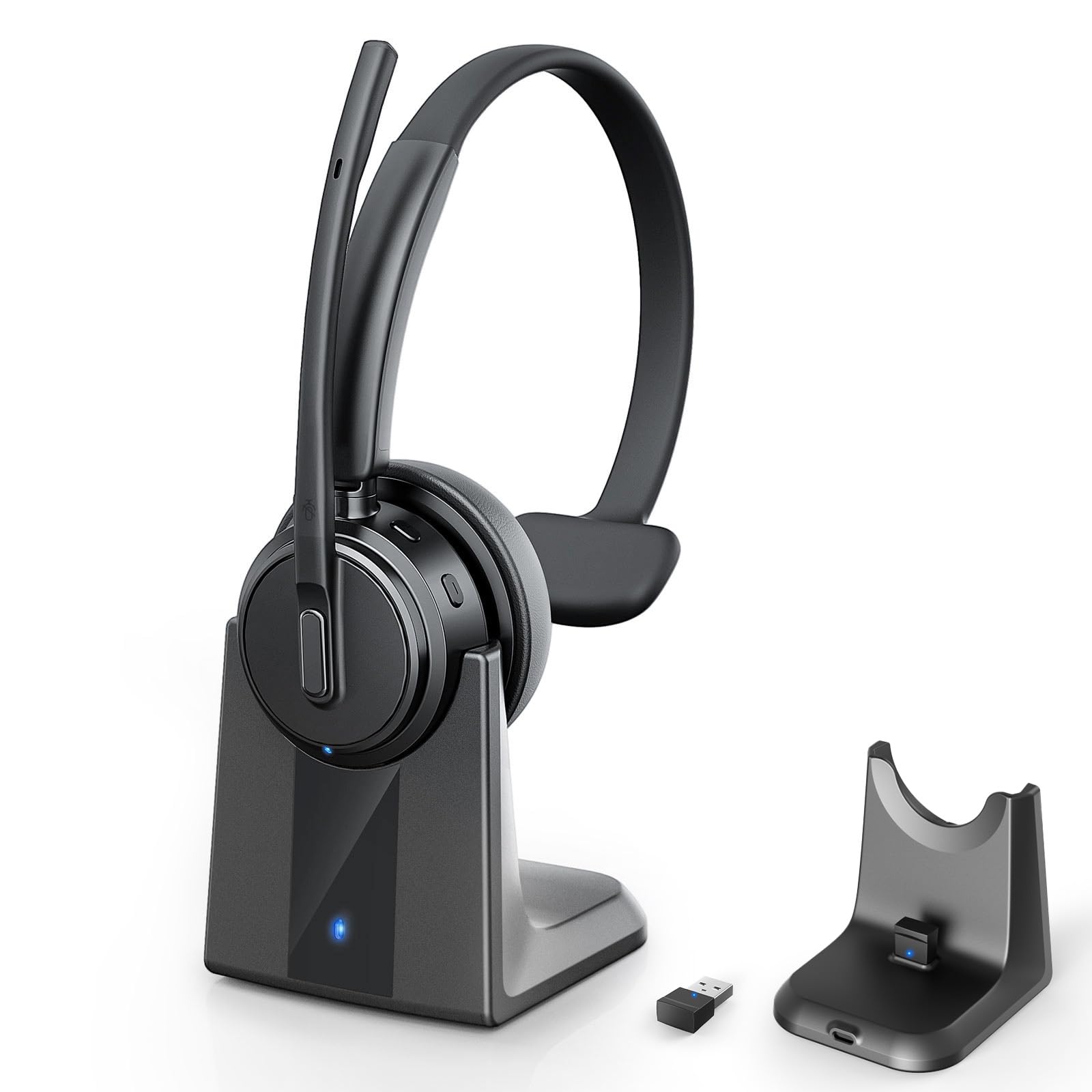 Photo 1 of Angteela Wireless Bluetooth Headset with Mic