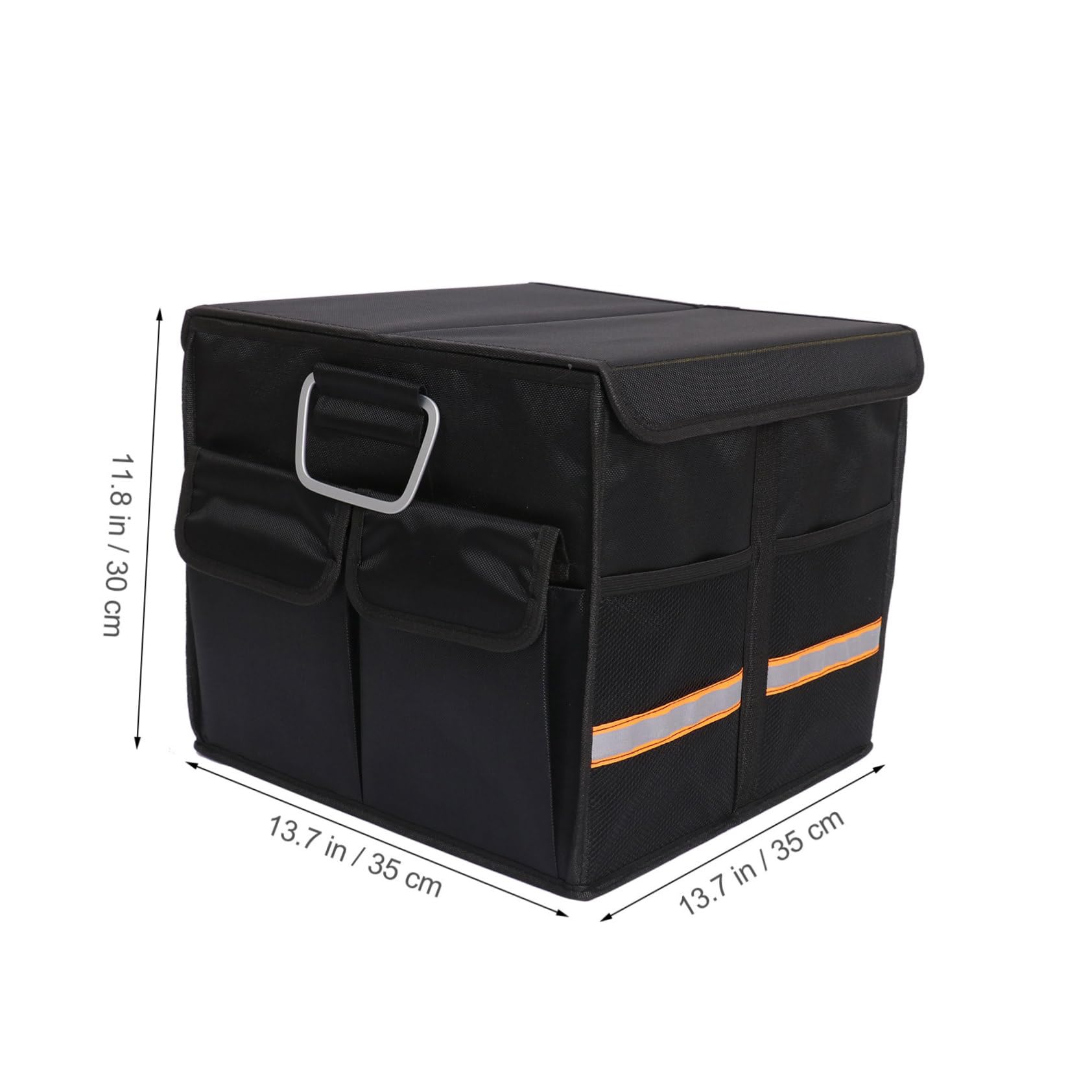 Mikinona Caja Organizadora Para Maletero Oxford Duradero Estuche Para Coche Bolsa Plegable Contenedor De Almacenamiento