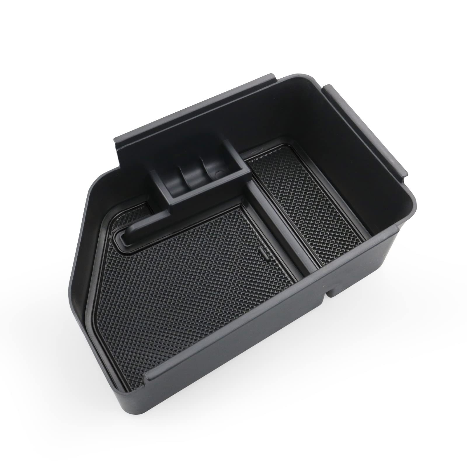 For Kia EV6 2022 Car Central Storage Box Non-slip Rubber Armrest Storage Box Car Interior Tidying Accessories(1)