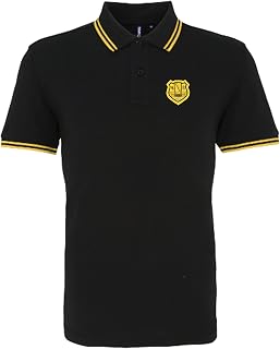 Cambridge 1969-1971 Retro Football Iconic Polo Embroidered Logo