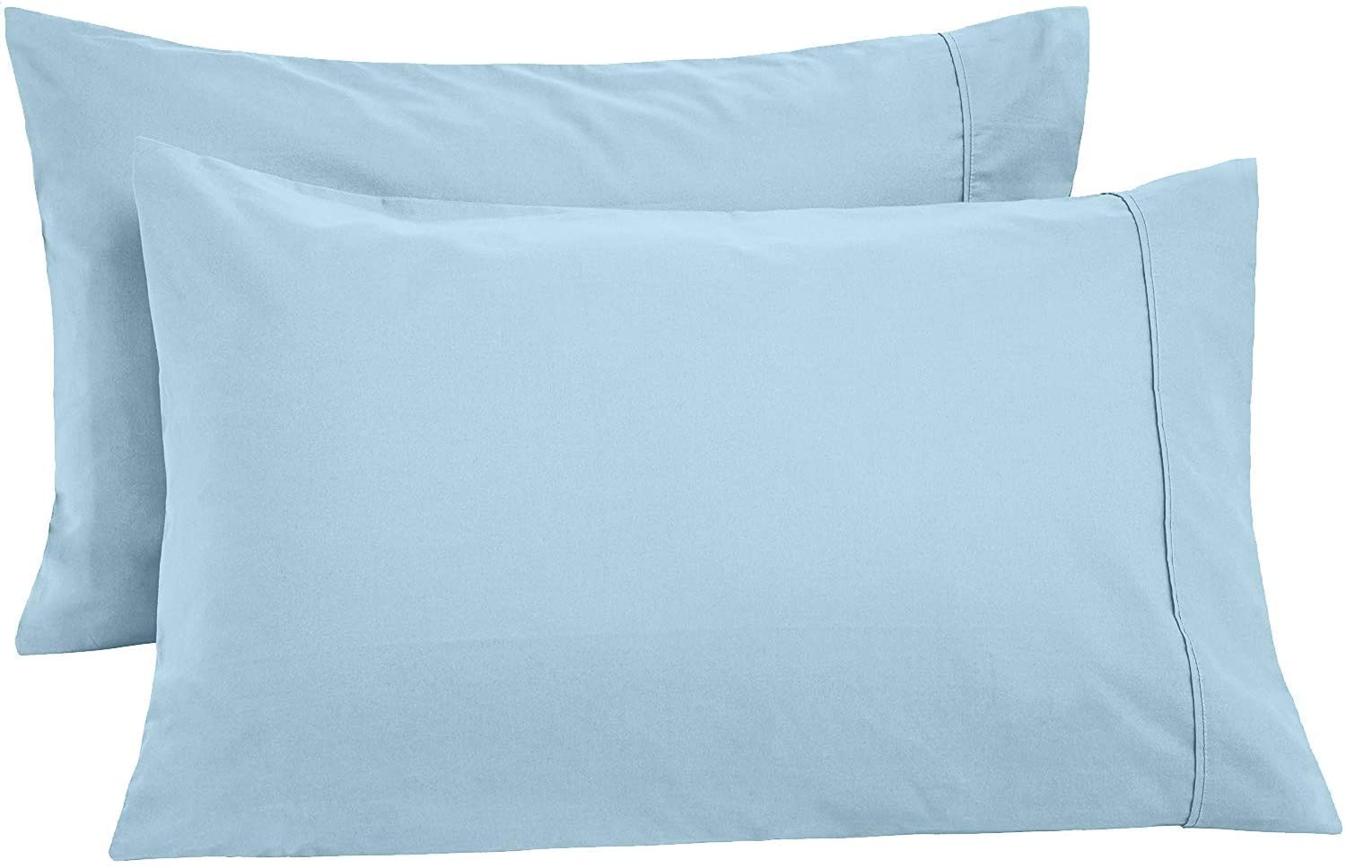 Pack of 2 - Pillow Cover Bhoomi Impex Microfiber 1800 Series Count Light Blue Color 20X30 Inch Soft Feel (B0CKXNQZQ5) Amazon Price History, Amazon Price Tracker