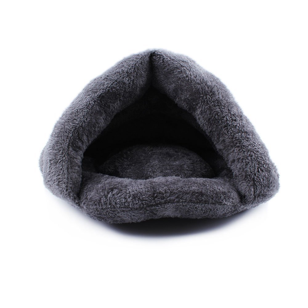 Pets Empire Pet Dog Cat Bed Warm House Sleeping Bag Sleep Zone for Puppy Cat Rabbit Small Animals Shearling Bed 1 Piece Color May Vary 4