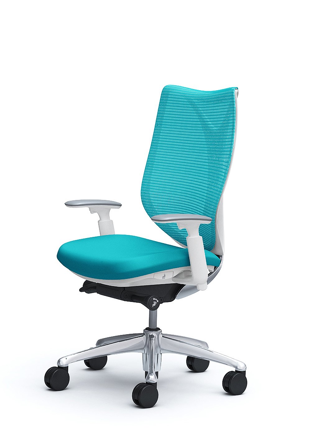 Amazon.co.jp: Okamura C853BW-FSZ6 Desk Chair, Office Chair