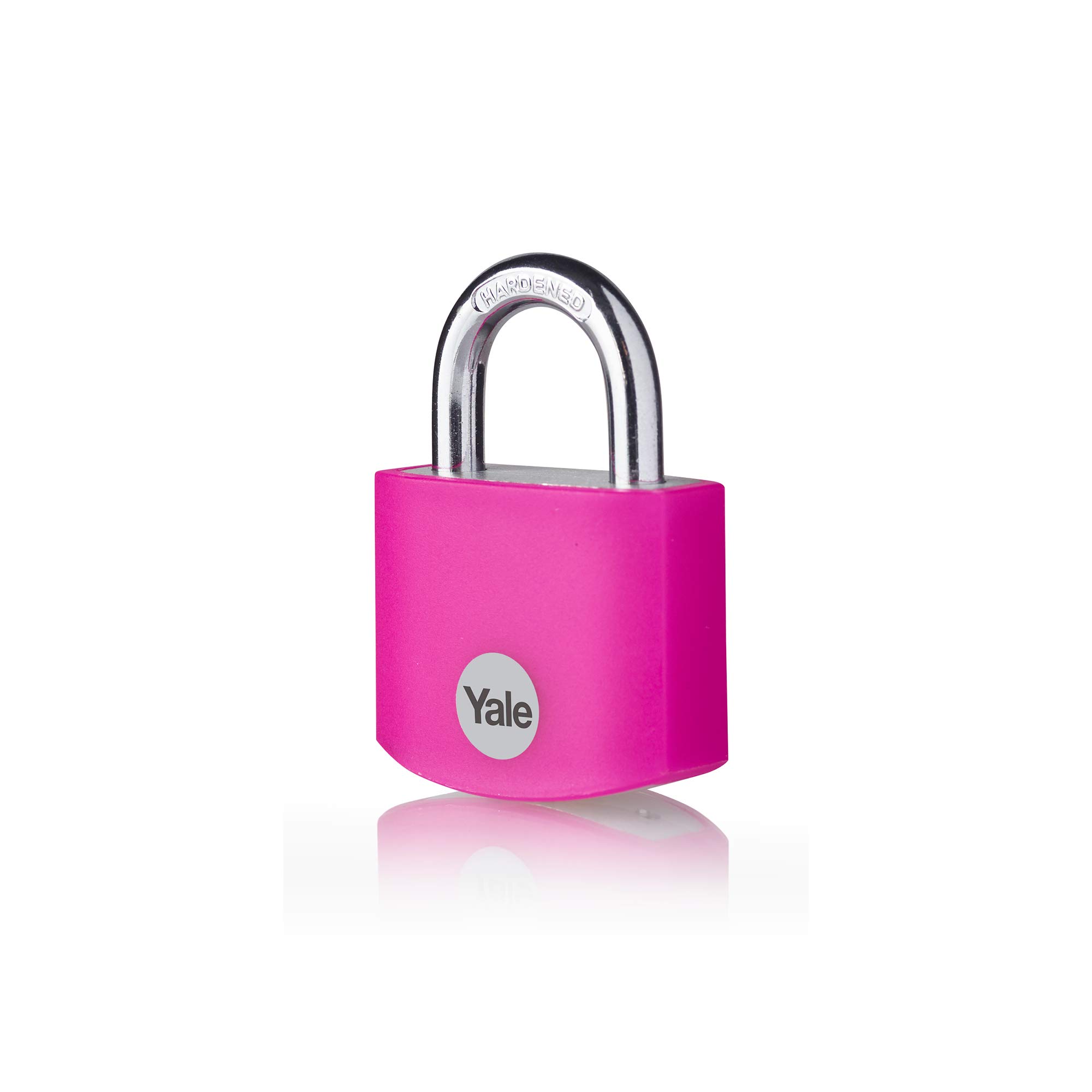 Cadenas Yale 38mm Aluminium - Longue Anse Acier, 3 Clés, Sécurité Standard