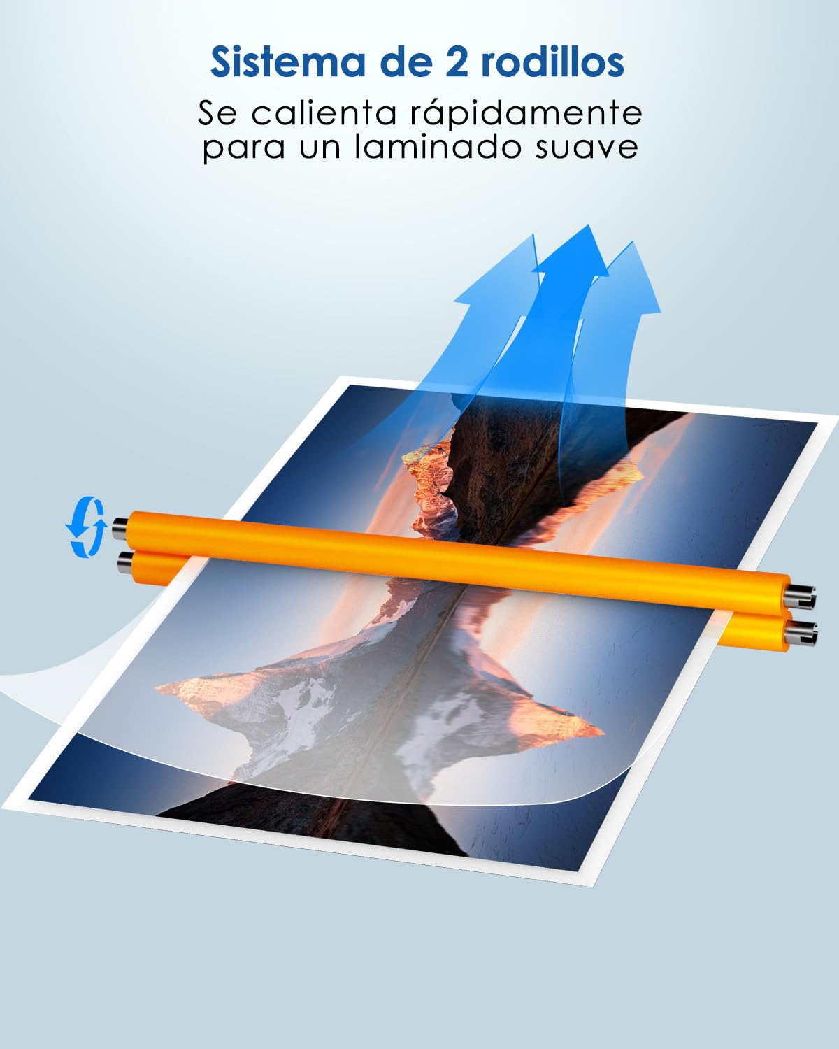 Plastificadora A4 Máquina Laminadora 4 en 1 con 30 Bolsas de Plastificación para A4/A5/A6, Calentamiento Rápido, Plastificadora Frío Caliente con Cortador de Papel y Redondeador de Esquinas