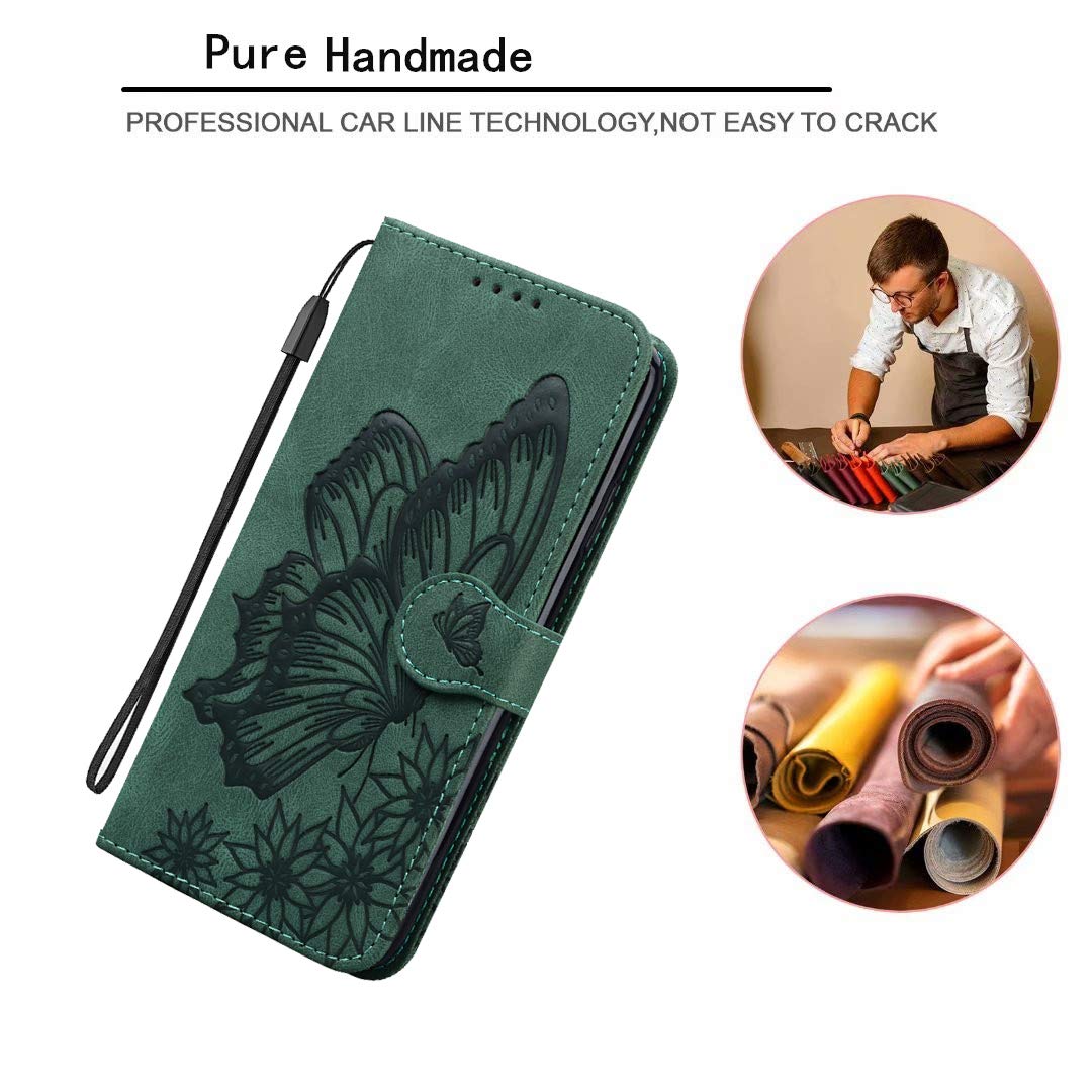 TECHGEAR Custodia Portafoglio In Pelle E TPU Con Supporto E Cinturino Per Oppo A32 / A53, Colore Blu - 2