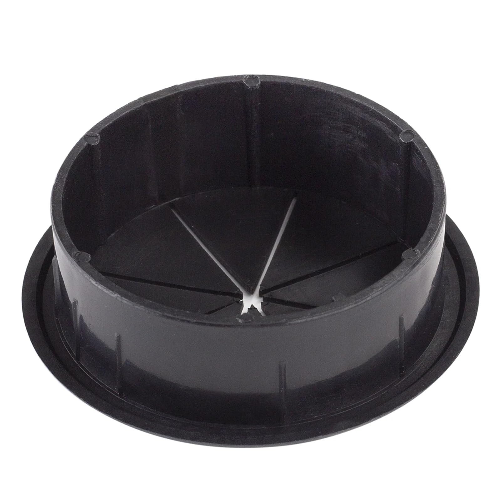Desk Cable Grommet 20Pcs Flexible Cable Cord Grommet Gasket in Desk Table Furniture for Hole Cover Wire Pass Organizer(Black 50mm)