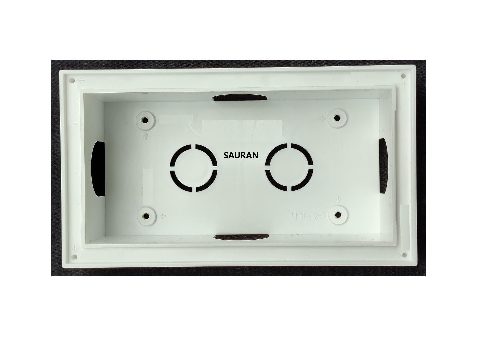 SAURAN Electrical 4-Module Plastic Surface PVC Box 5X3) (1)-picture-16