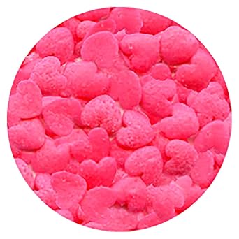 Celebakes by CK Products Pink Hearts Edible Confetti, 2.2 oz.
