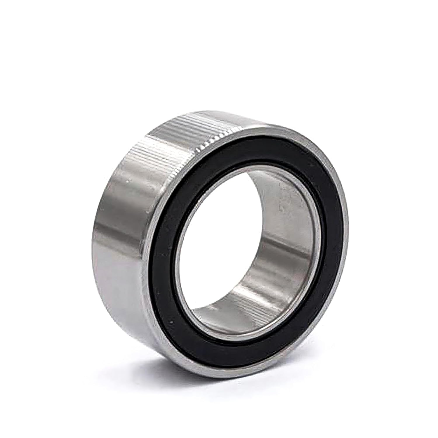 AXK 2pcs 3801-2RS 12x21x7mm Sealed Double Row Shaft Angular Contact Bearing 3801B-2RS