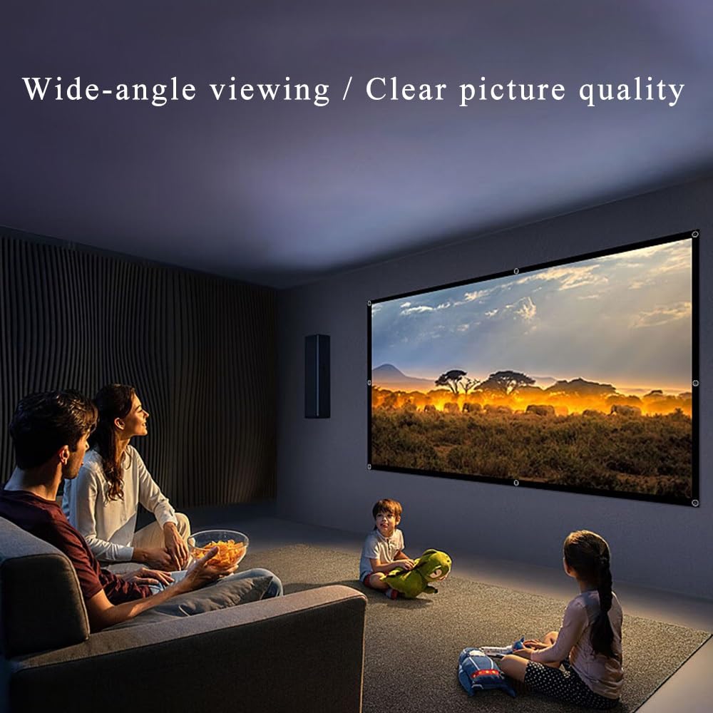 Écran De Projection Portable Extérieur Ecran De Videoprojecteurs
